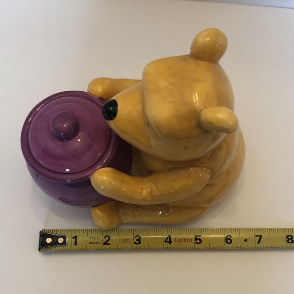 Classic Winnie The Pooh Ceramic Figure With Covered Jar - Picture 8 of 8